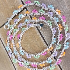 Handcrafted Boho Crochet Necklace Spring Vibes by Rust Belt Ra…